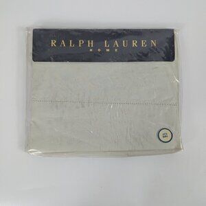 Ralph Lauren Home Avenue Sheet Twin Flat Pale Mint 300 Thread Ct 100% Cotton NEW